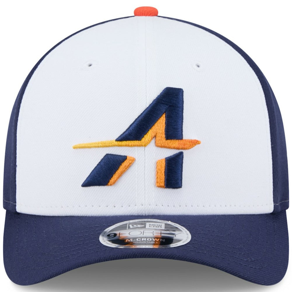 Houston Astros 2025 City Connect 9FORTY M-Crown Adjustable Hat White/Navy | New Era
