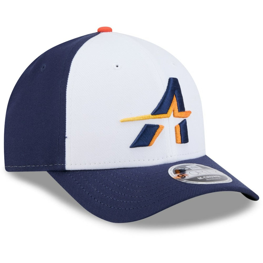 Houston Astros 2025 City Connect 9FORTY M-Crown Adjustable Hat White/Navy | New Era