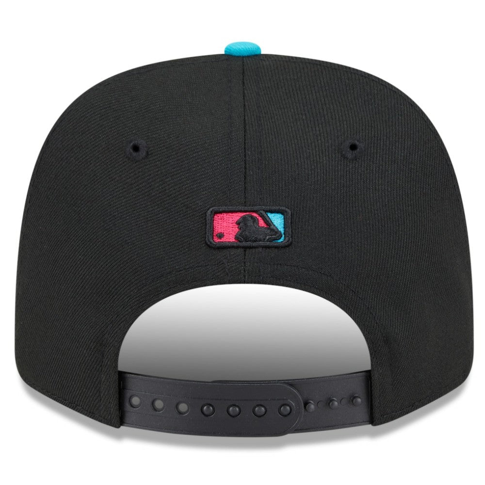 Miami Marlins 2025 City Connect 9SEVENTY Adjustable Hat Black/Pink | New Era