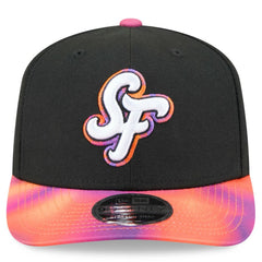 San Francisco Giants 2025 City Connect 9SEVENTY Adjustable Hat Black/Orange | New Era