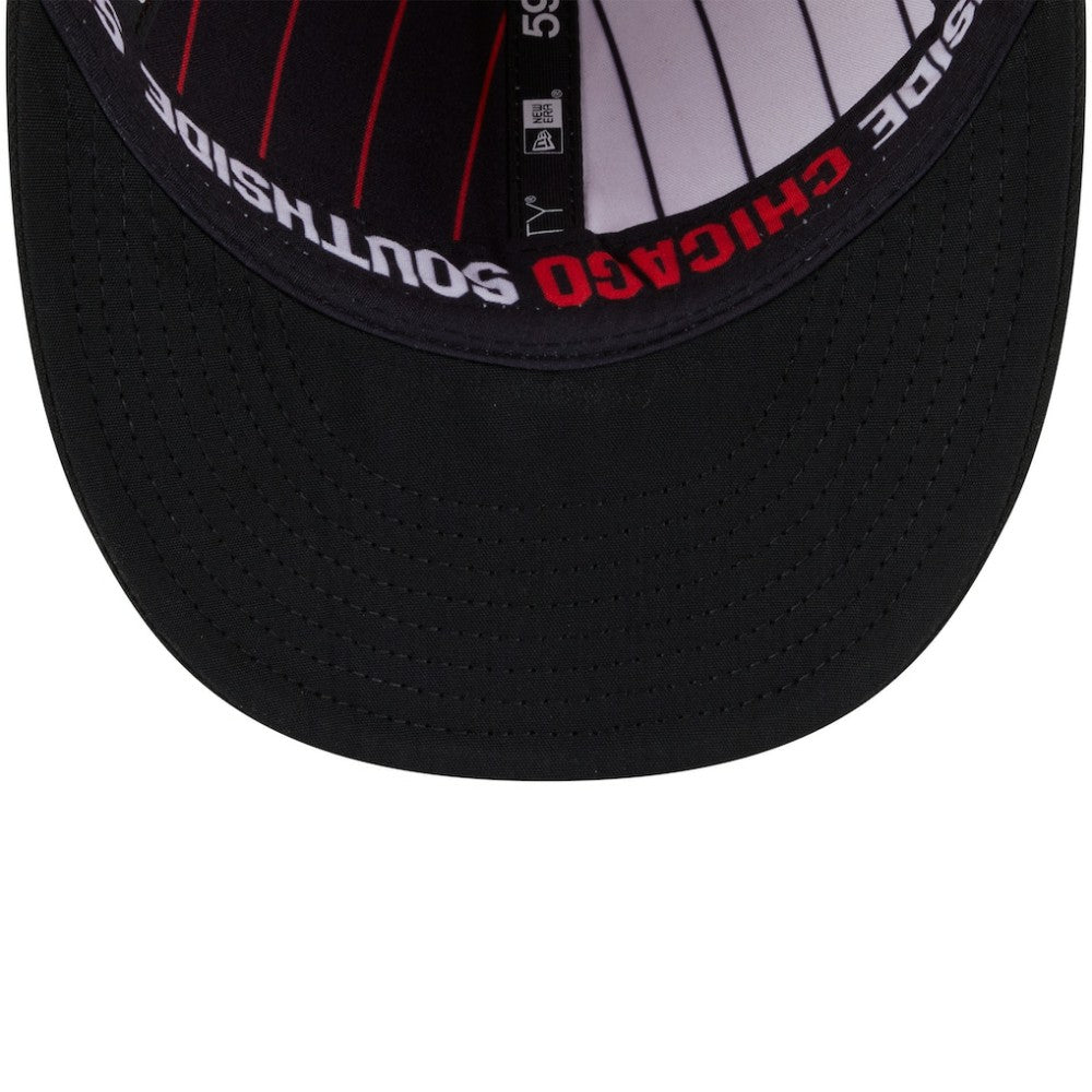 Chicago White Sox 2025 City Connect Low Profile 59FIFTY Fitted Hat Red/Black | New Era