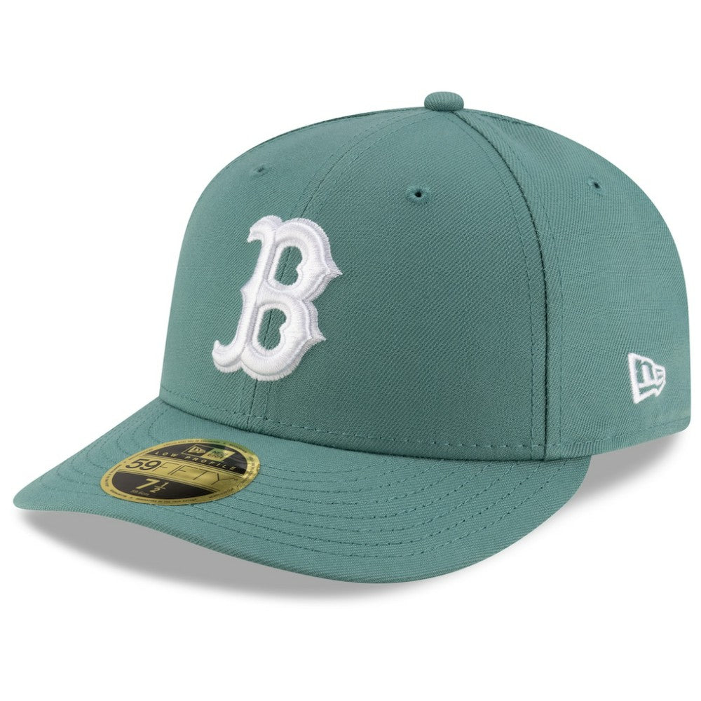 Boston Red Sox 2025 City Connect Low Profile 59FIFTY Fitted Hat Green | New Era