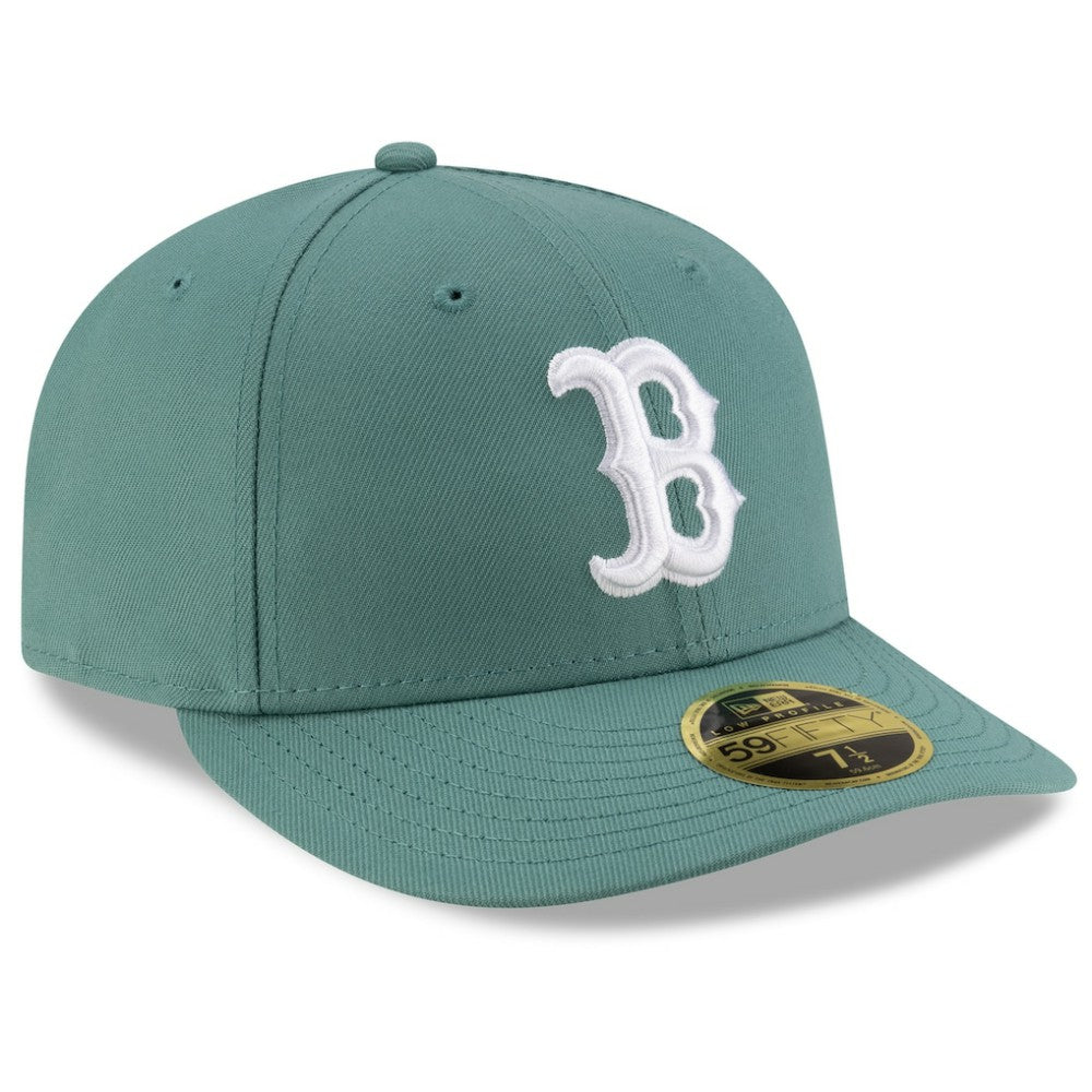 Boston Red Sox 2025 City Connect Low Profile 59FIFTY Fitted Hat Green | New Era
