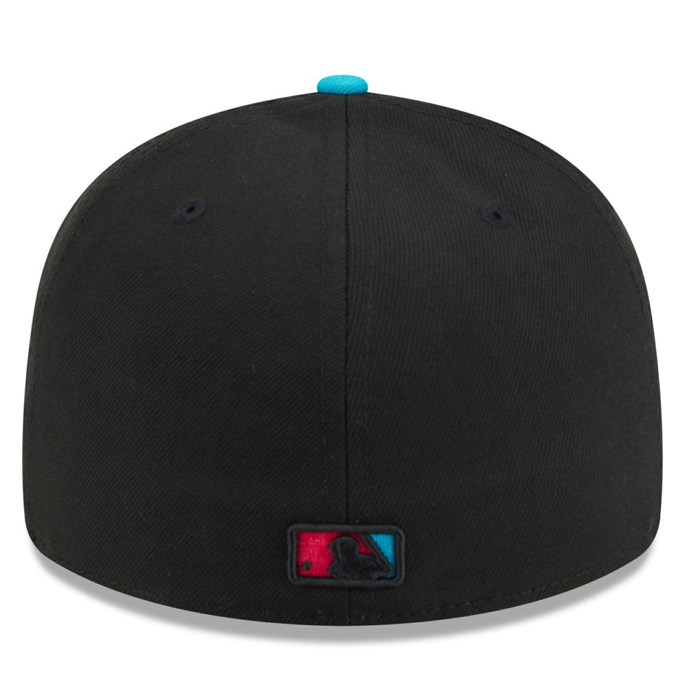 Miami Marlins 2025 City Connect Low Profile 59FIFTY Fitted Hat Black/Pink | New Era
