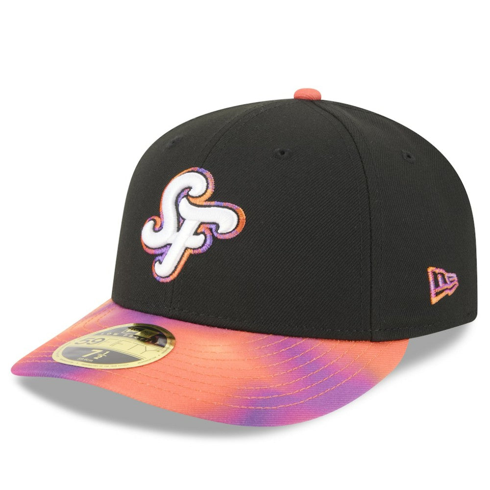 San Francisco Giants 2025 City Connect Low Profile 59FIFTY Fitted Hat Black/Orange | New Era