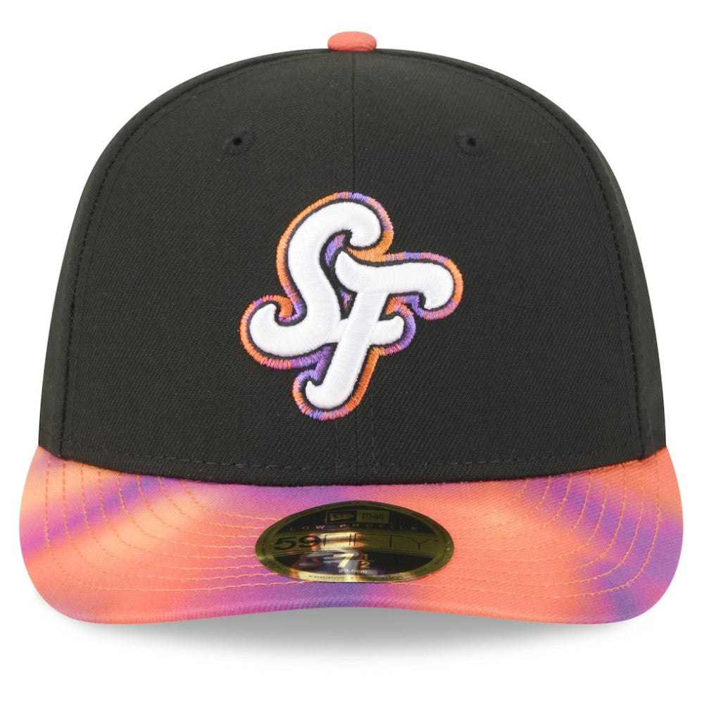 San Francisco Giants 2025 City Connect Low Profile 59FIFTY Fitted Hat Black/Orange | New Era