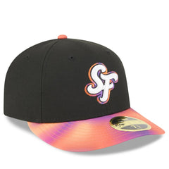 San Francisco Giants 2025 City Connect Low Profile 59FIFTY Fitted Hat Black/Orange | New Era