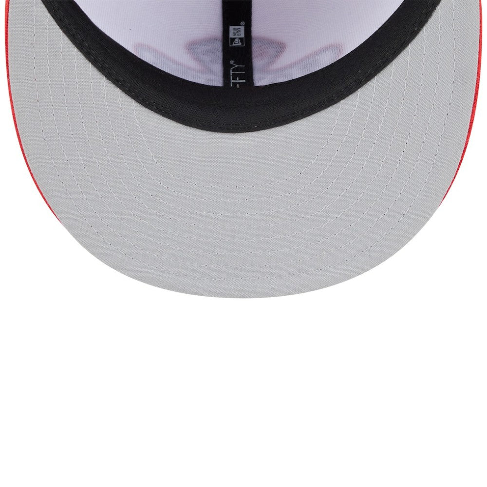 Chicago White Sox 2025 City Connect Batting Practice 59FIFTY Fitted Hat White/Red | New Era