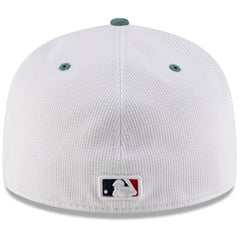 Boston Red Sox 2025 City Connect Batting Practice 59FIFTY Fitted Hat White/Green | New Era