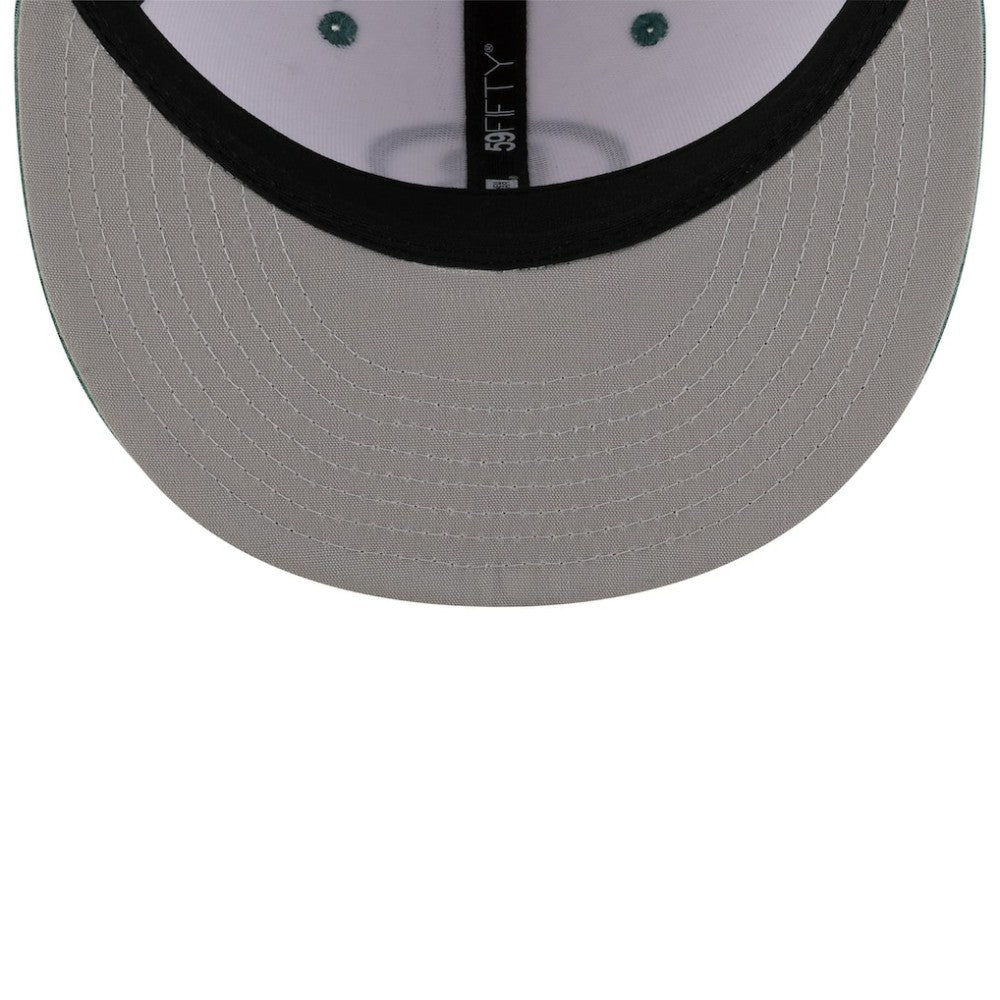 Boston Red Sox 2025 City Connect Batting Practice 59FIFTY Fitted Hat White/Green | New Era