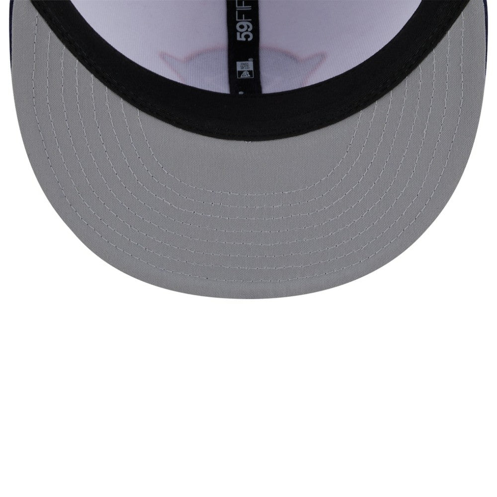 Houston Astros 2025 City Connect Batting Practice 59FIFTY Fitted Hat White/Navy | New Era