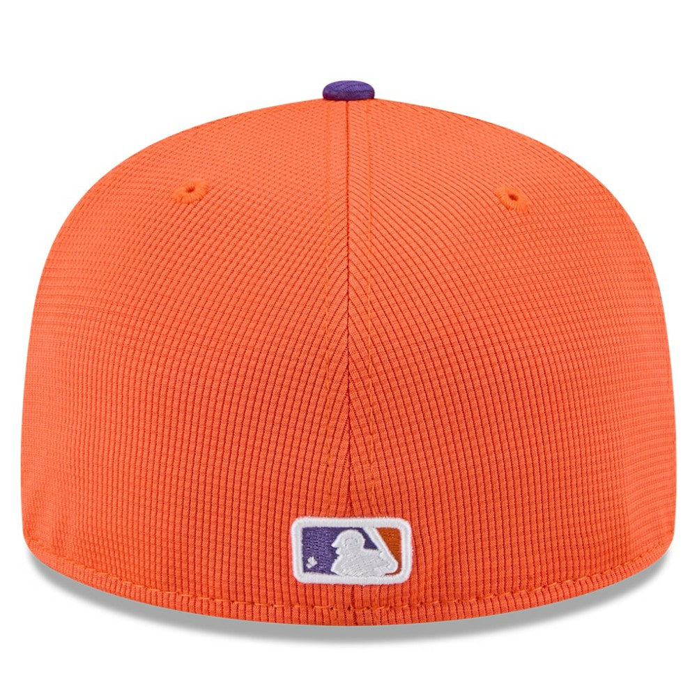San Francisco Giants 2025 City Connect Batting Practice 59FIFTY Fitted Hat Orange/Purple | New Era