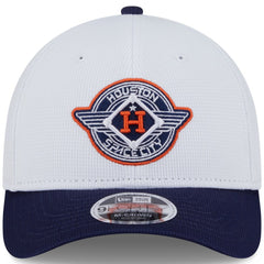 Houston Astros 2025 City Connect Batting Practice 9FORTY Adjustable Hat White/Navy | New Era