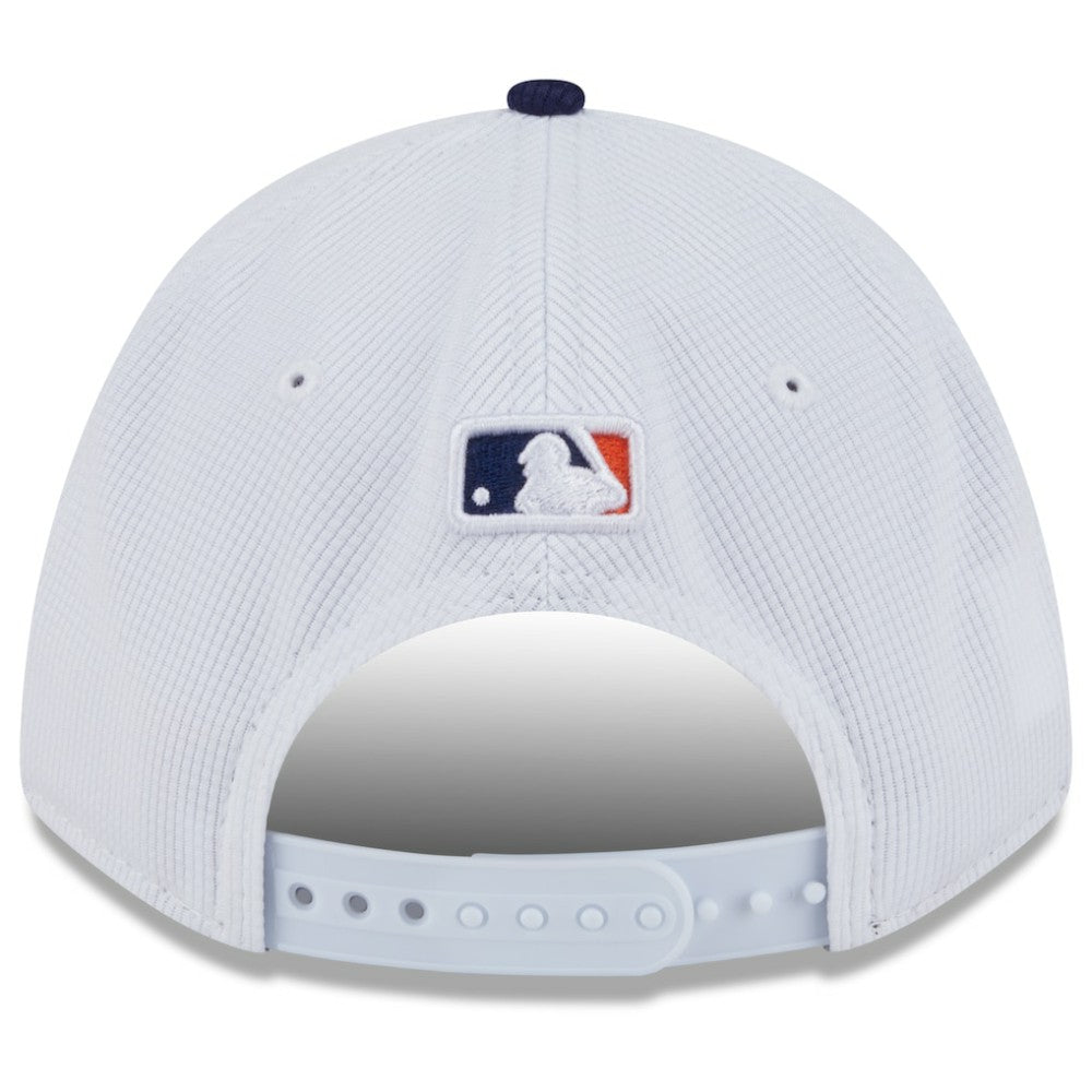 Houston Astros 2025 City Connect Batting Practice 9FORTY Adjustable Hat White/Navy | New Era