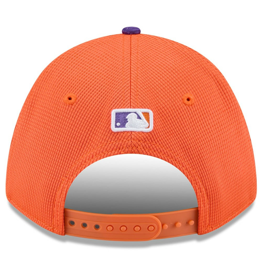 San Francisco Giants 2025 City Connect Batting Practice 9FORTY Adjustable Hat Orange/Purple | New Era