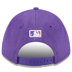 Colorado Rockies 2025 City Connect Batting Practice 9FORTY Adjustable Hat Purple | New Era