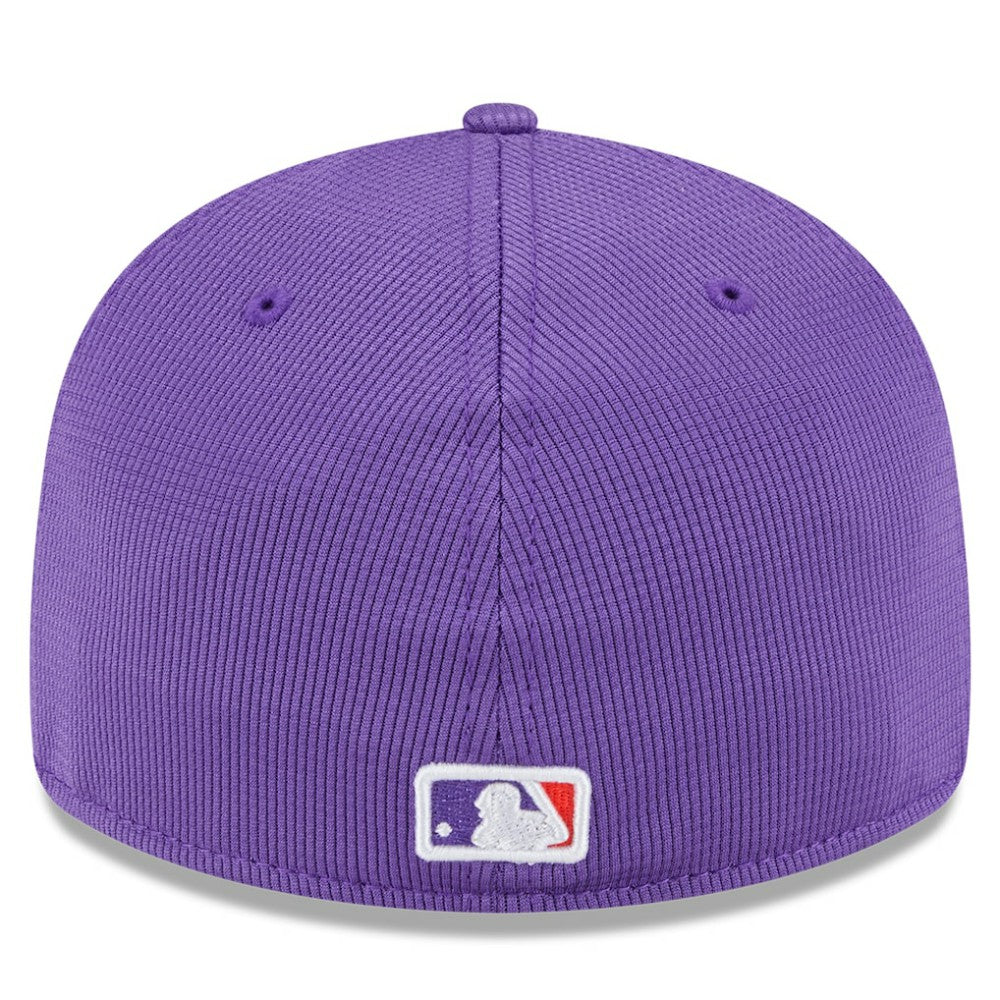 Colorado Rockies 2025 City Connect Batting Practice Low Profile 59FIFTY Fitted Hat Purple | New Era