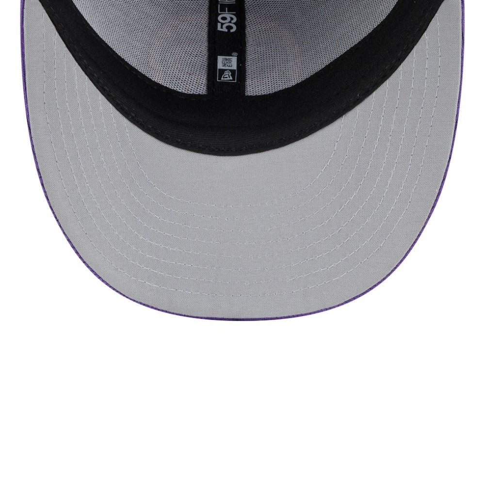 Colorado Rockies 2025 City Connect Batting Practice Low Profile 59FIFTY Fitted Hat Purple | New Era