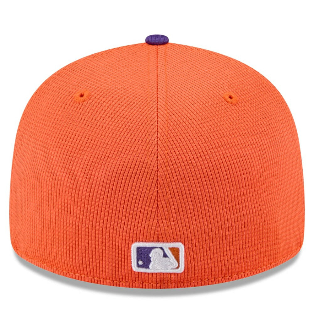 San Francisco Giants 2025 City Connect Batting Practice Low Profile 59FIFTY Fitted Hat Orange/Purple | New Era