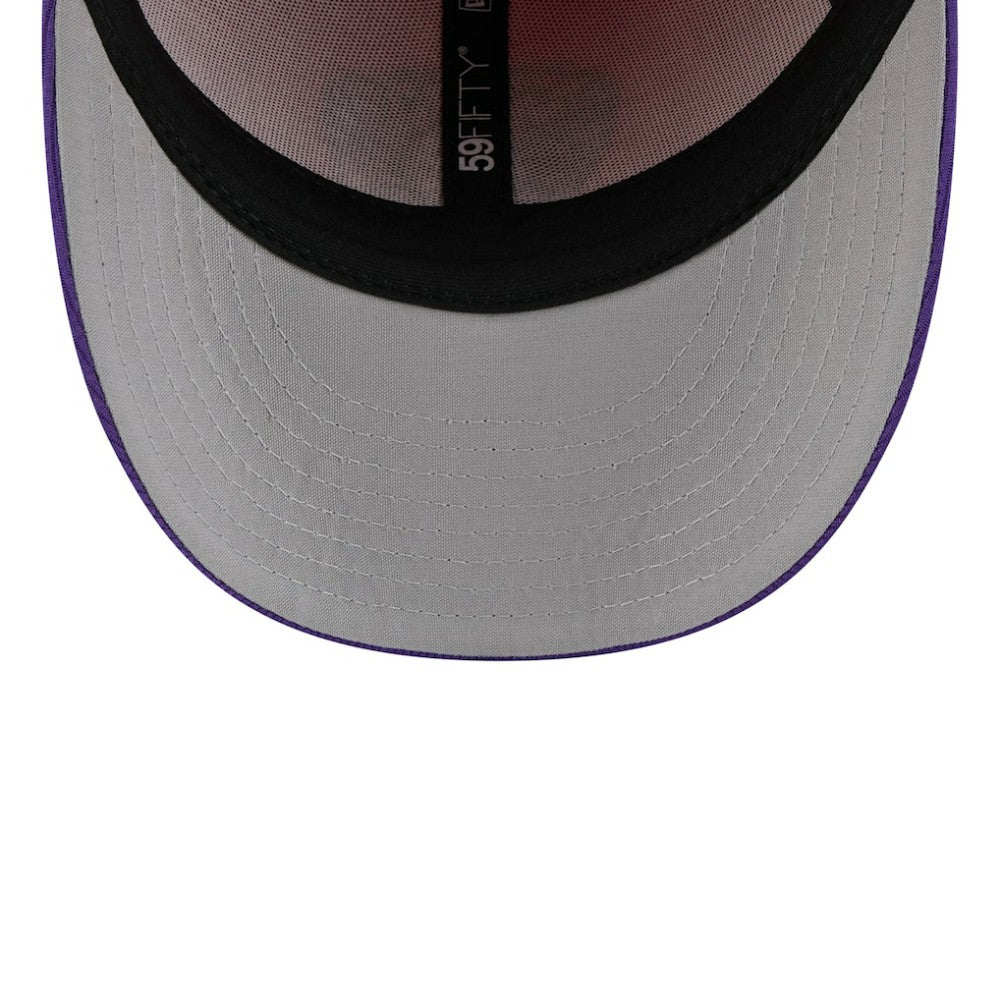 San Francisco Giants 2025 City Connect Batting Practice Low Profile 59FIFTY Fitted Hat Orange/Purple | New Era