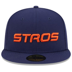 Houston Astros 2025 City Connect Fan Pack 59FIFTY Fitted Hat Navy | New Era