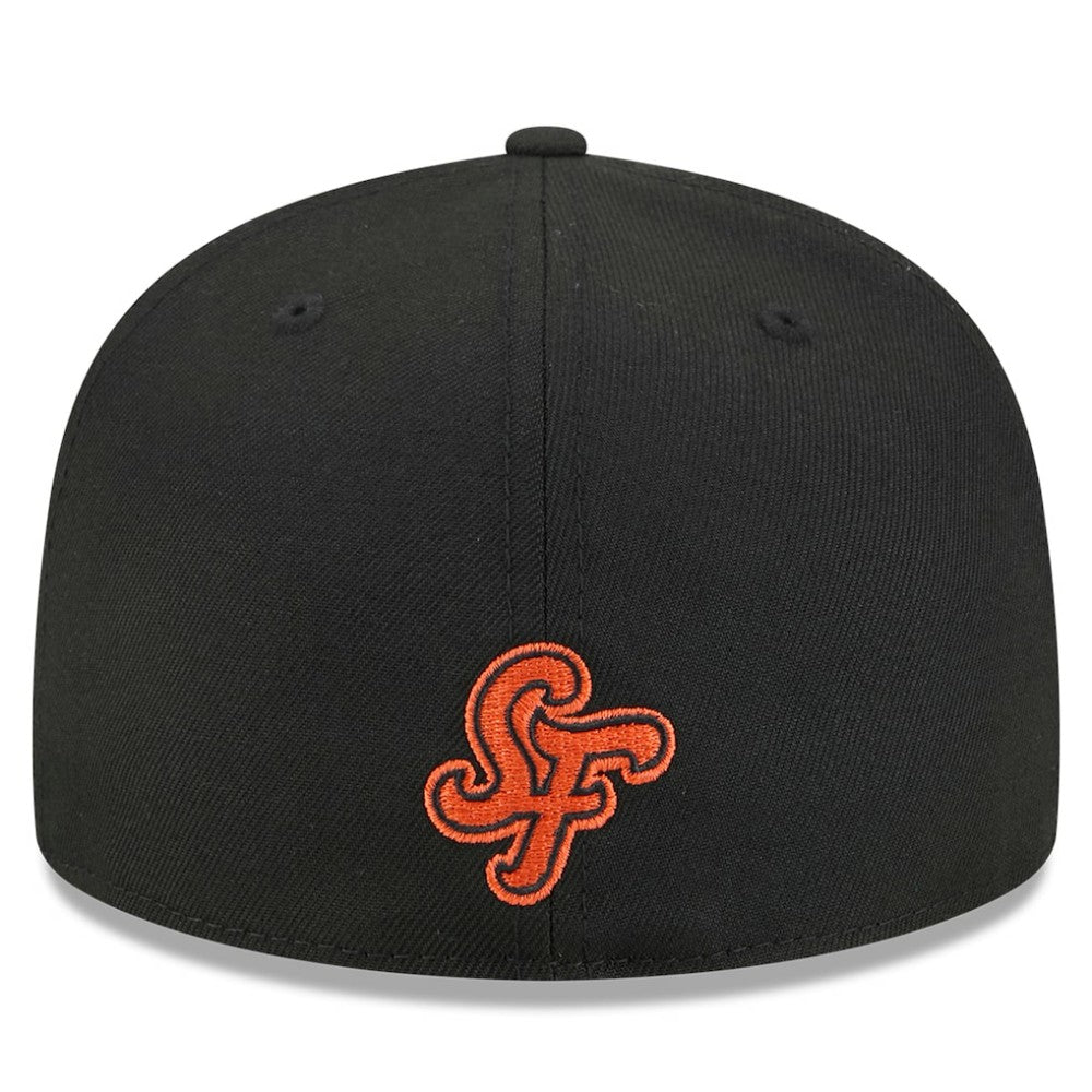 San Francisco Giants 2025 City Connect Wordmark 59FIFTY Fitted Hat Black | New Era