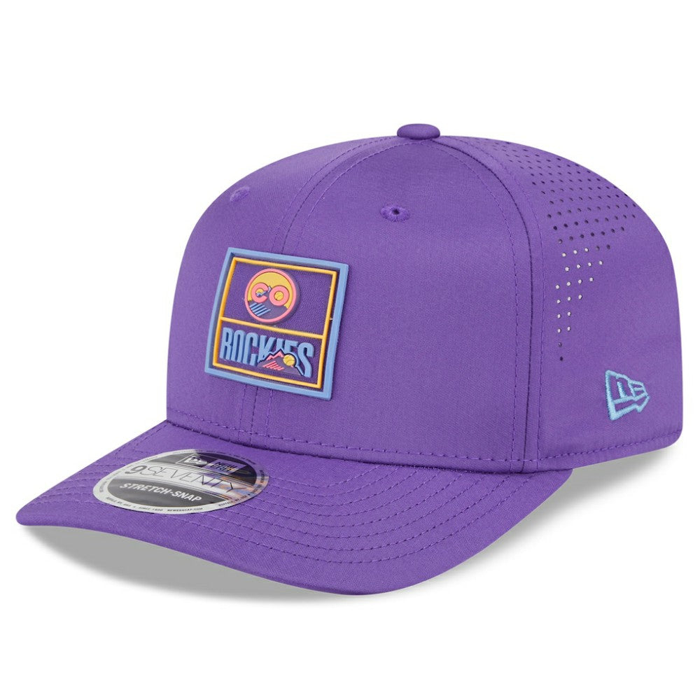 Colorado Rockies 2025 City Connect Fan Pack 9SEVENTY Adjustable Hat Purple | New Era