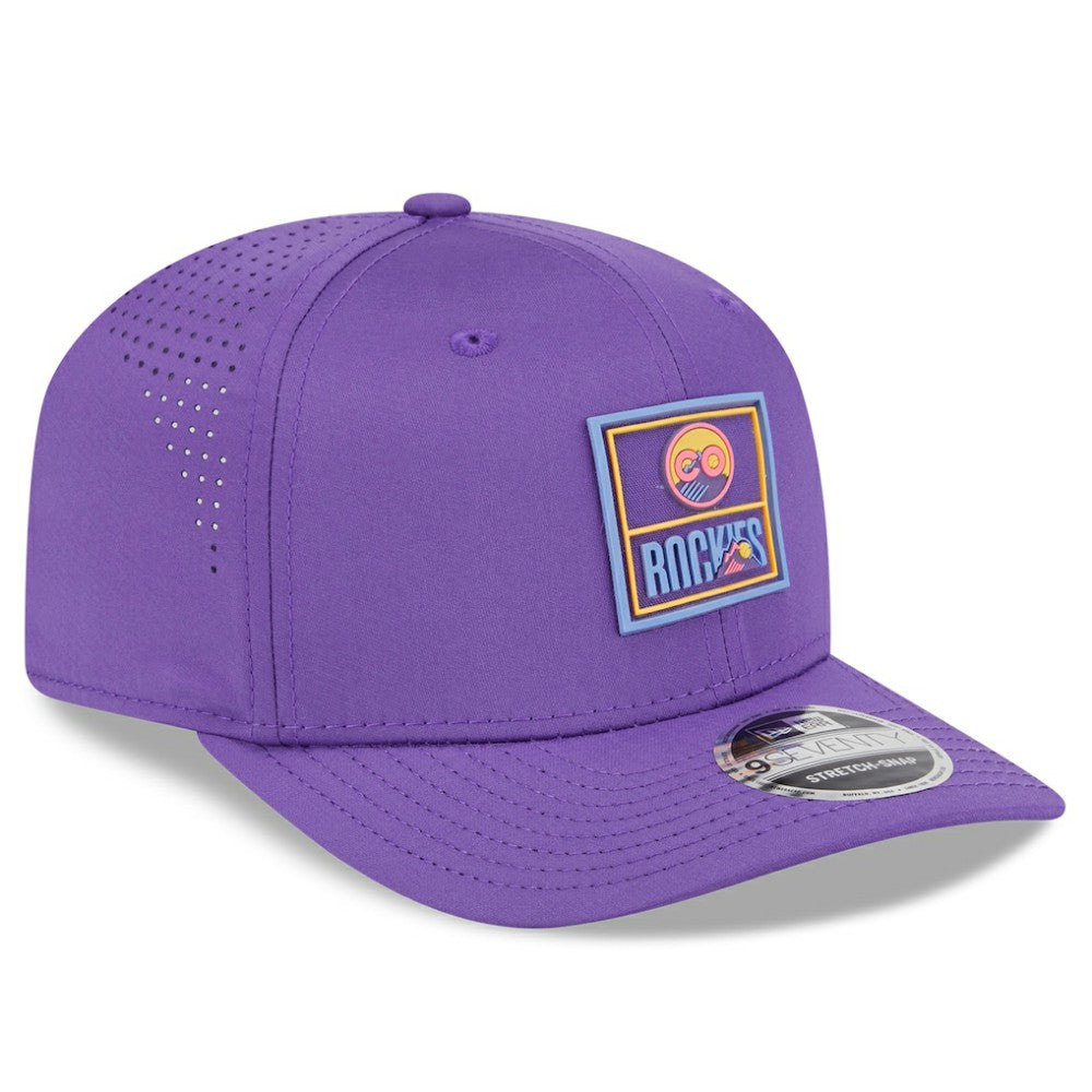 Colorado Rockies 2025 City Connect Fan Pack 9SEVENTY Adjustable Hat Purple | New Era