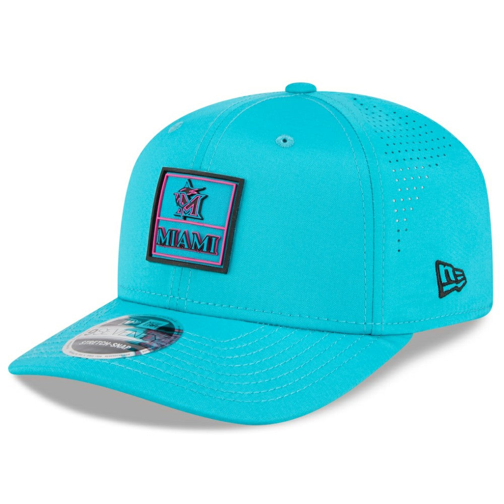 Miami Marlins 2025 City Connect 9SEVENTY Adjustable Hat Teal | New Era