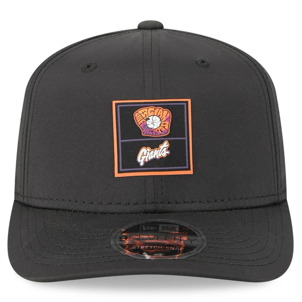 San Francisco Giants 2025 City Connect Fan Pack 9SEVENTY Adjustable Hat Black | New Era