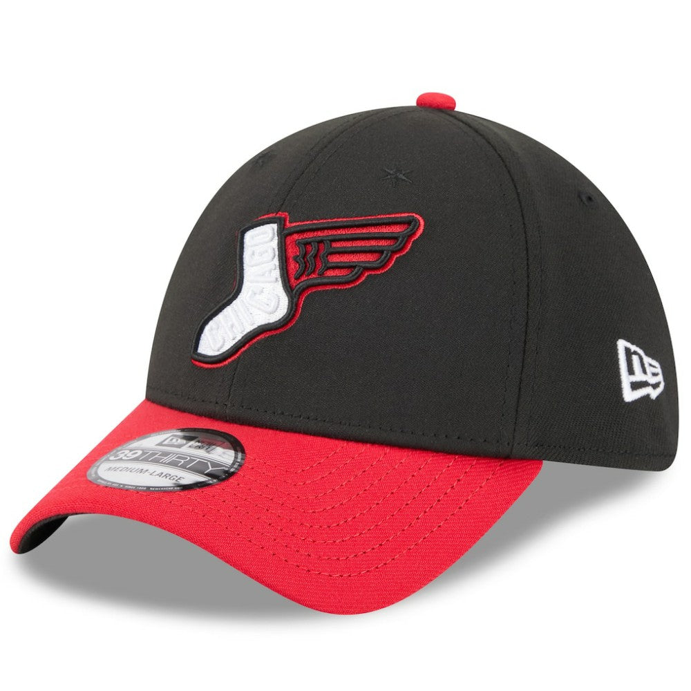 Chicago White Sox 2025 City Connect Alternate 39THIRTY Flex Hat Black/Red | New Era