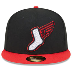 Chicago White Sox 2025 City Connect Alternate 59FIFTY Fitted Hat Black/Red | New Era