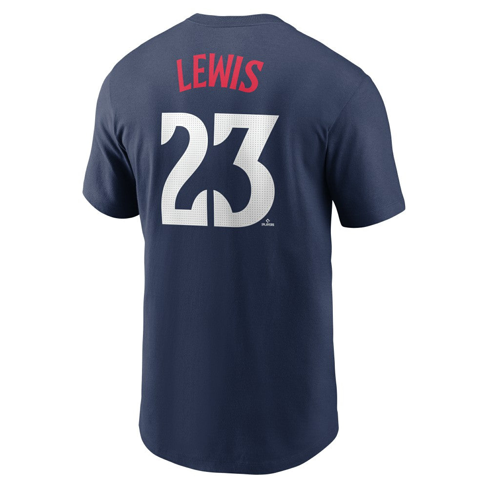 Royce Lewis Minnesota Twins Fuse Name & Number T-Shirt Navy | Nike