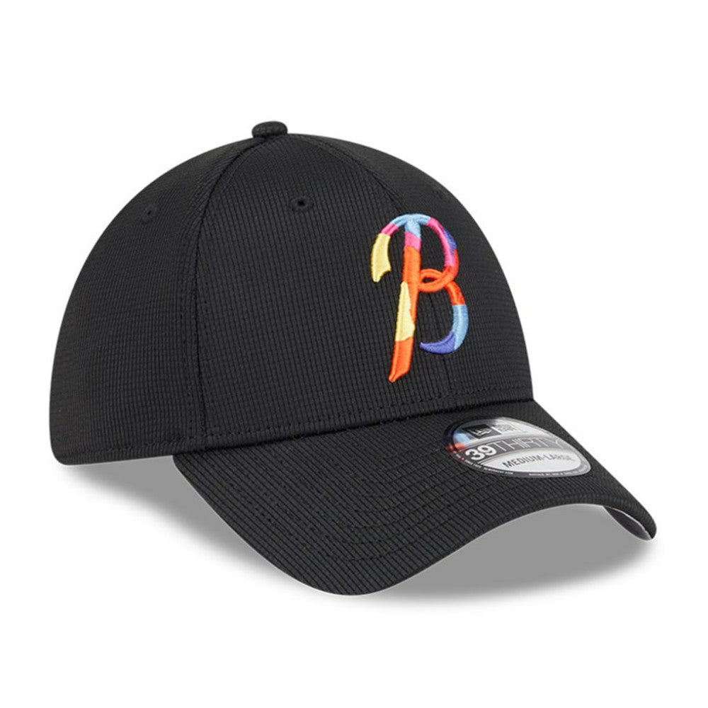 Baltimore Orioles City Connect Batting Practice 39THIRTY Flex Hat Black | New Era