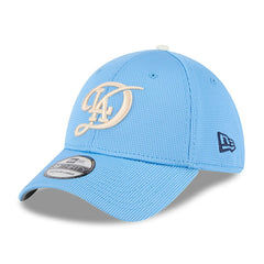 Los Angeles Dodgers City Connect Batting Practice 39THIRTY Flex Hat Light Blue | New Era