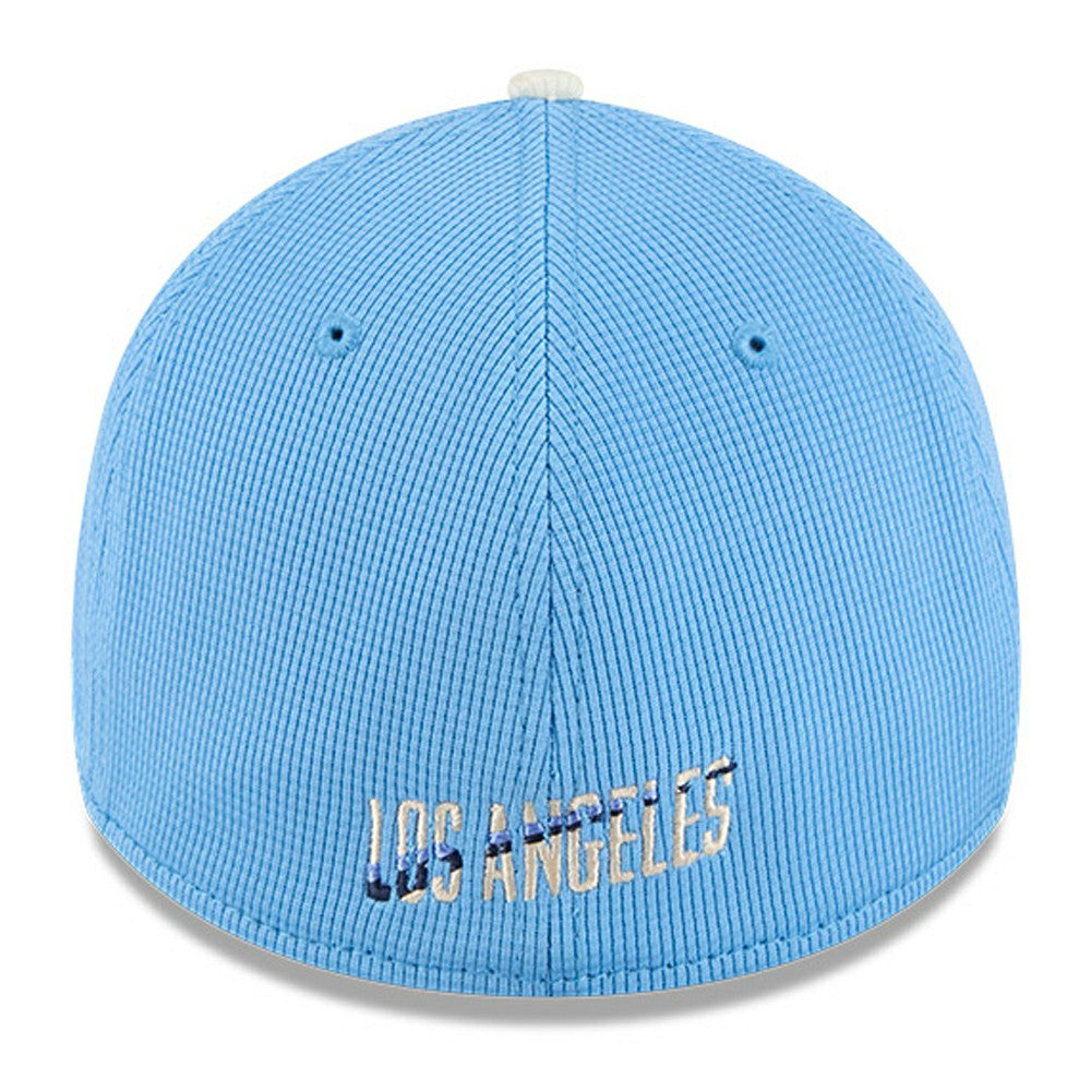 Los Angeles Dodgers City Connect Batting Practice 39THIRTY Flex Hat Light Blue | New Era