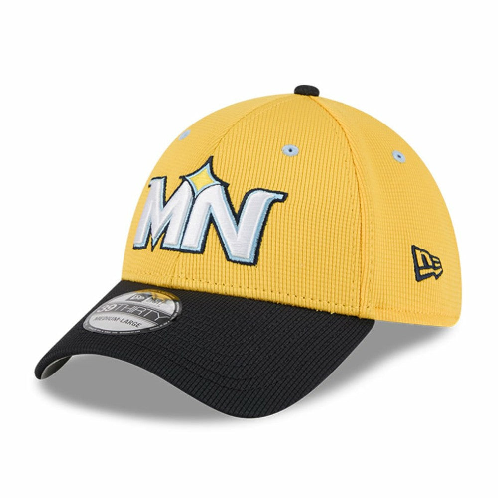 Minnesota Twins City Connect Batting Practice 39THIRTY Flex Hat Yellow/Black | New Era