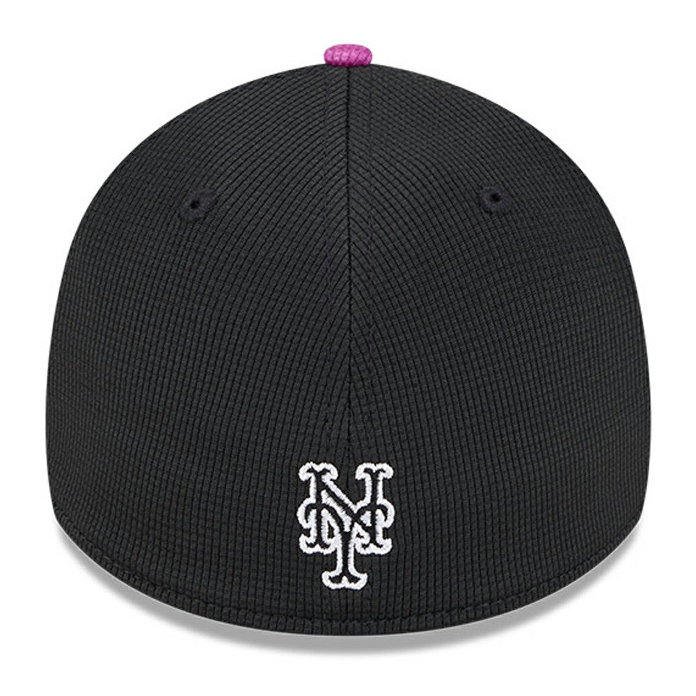 New York Mets City Connect Batting Practice 39THIRTY Flex Hat Charcoal/Purple | New Era
