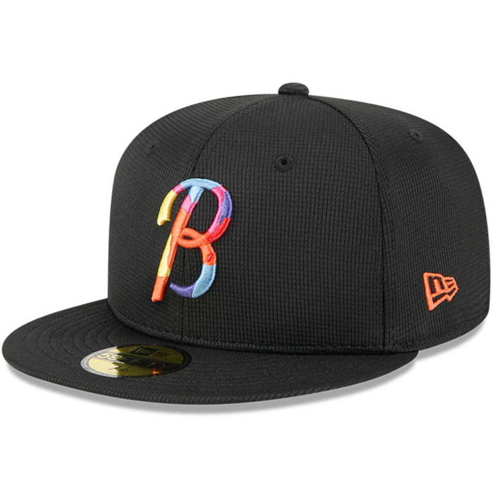 Baltimore Orioles City Connect Batting Practice 59FIFTY Fitted Hat Black | New Era
