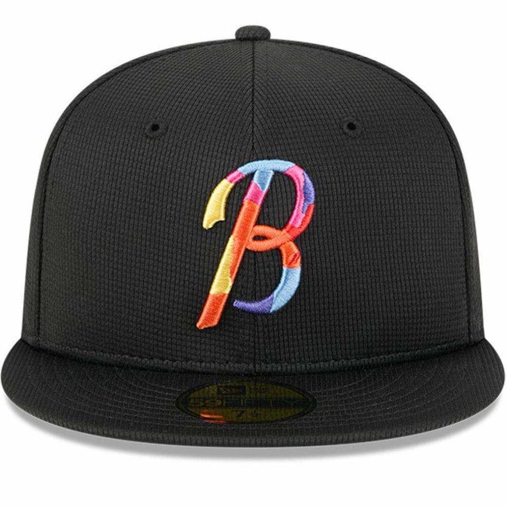 Baltimore Orioles City Connect Batting Practice 59FIFTY Fitted Hat Black | New Era