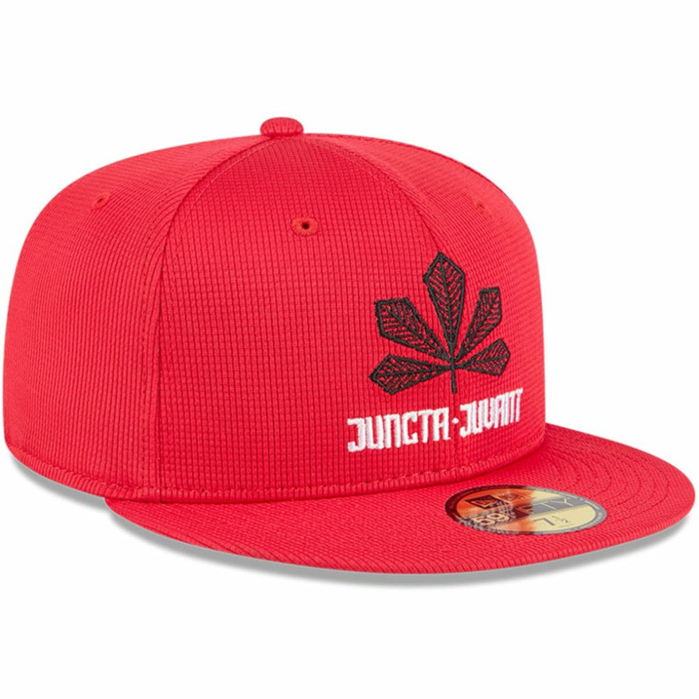 Cincinnati Reds City Connect Batting Practice 59FIFTY Fitted Hat Red | New Era