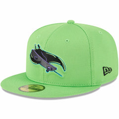 Tampa Bay Rays City Connect Batting Practice 59FIFTY Fitted Hat Neon Green | New Era