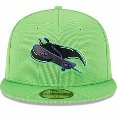 Tampa Bay Rays City Connect Batting Practice 59FIFTY Fitted Hat Neon Green | New Era