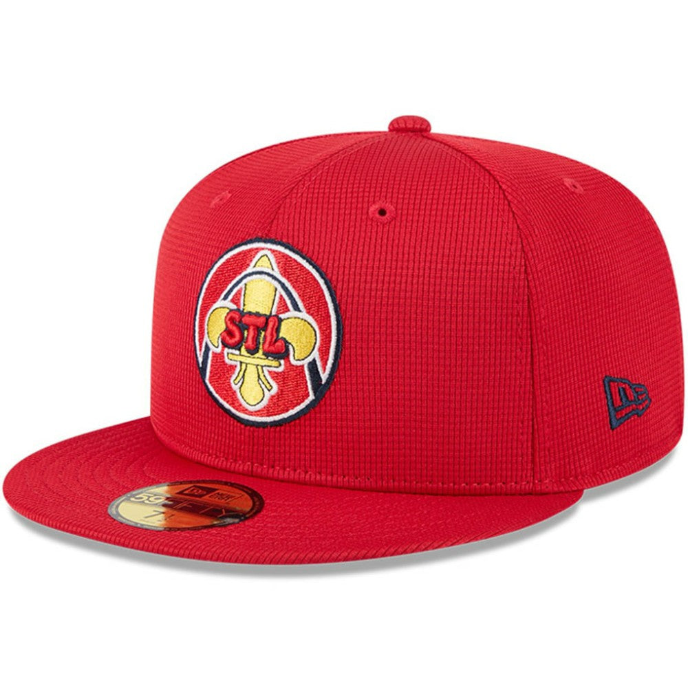St. Louis Cardinals City Connect Batting Practice 59FIFTY Fitted Hat Red | New Era