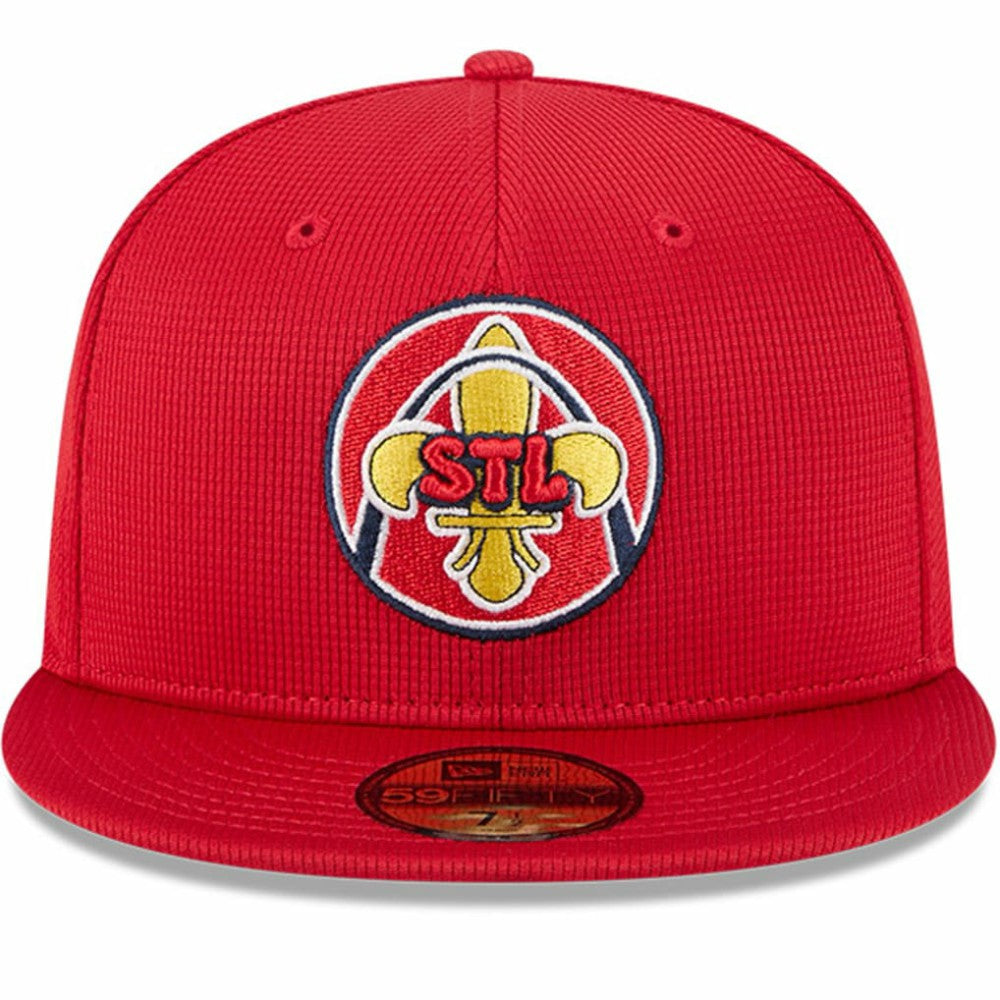 St. Louis Cardinals City Connect Batting Practice 59FIFTY Fitted Hat Red | New Era