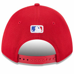 Atlanta Braves City Connect Batting Practice 9FORTY M-Crown Adjustable Hat Red | New Era