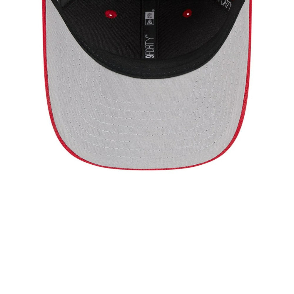 Atlanta Braves City Connect Batting Practice 9FORTY M-Crown Adjustable Hat Red | New Era