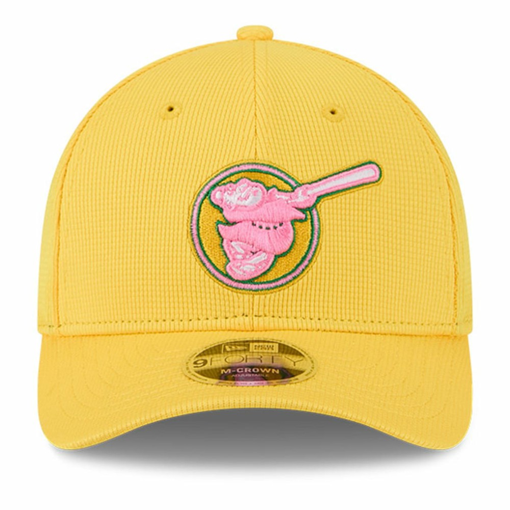 San Diego Padres City Connect Batting Practice 9FORTY M-Crown Adjustable Hat Yellow | New Era