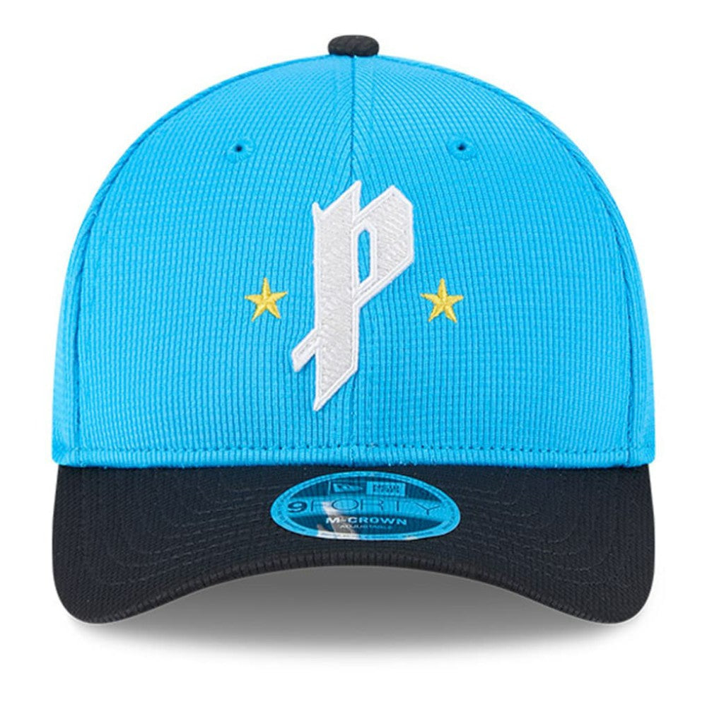 Philadelphia Phillies City Connect Batting Practice 9FORTY M-Crown Adjustable Hat Neptune Blue/Navy | New Era