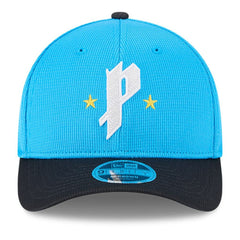 Philadelphia Phillies City Connect Batting Practice 9FORTY M-Crown Adjustable Hat Neptune Blue/Navy | New Era
